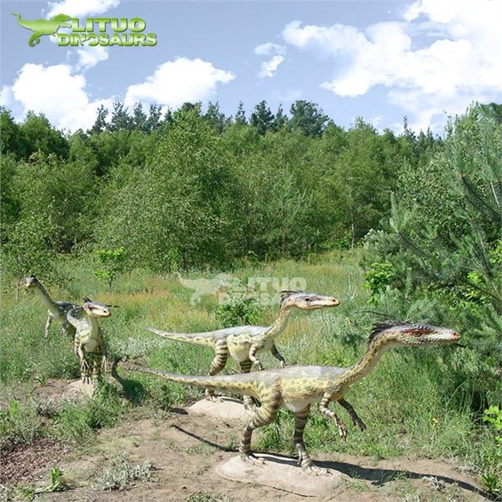 3Dinosaur Model Animatronic Coelophysis