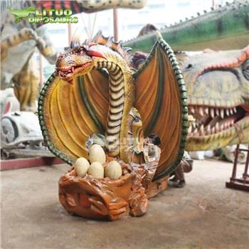 Naga Pemberani Animatronik